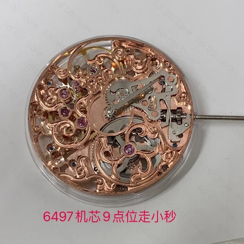 Hand‑wound Skeleton Engraved Mechanical Movement for ST3600 6497 Calibre