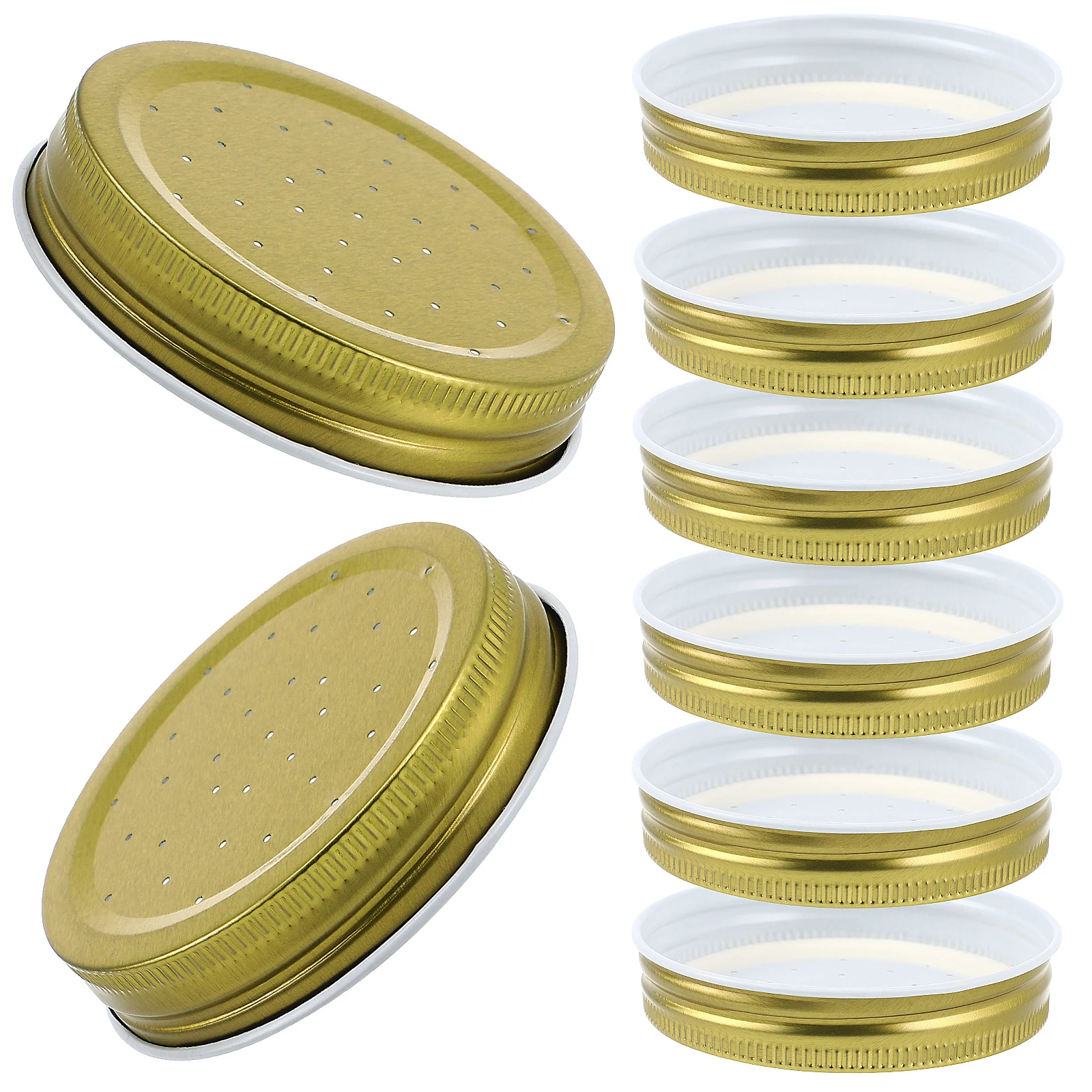 

8 Pcs Beehive Water Dispenser Entrance Feeder Lid Replacement Accessories Beekeeping Tools Bee Feeders Bee Water Drinking Device