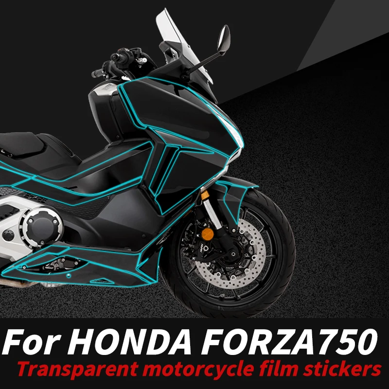 

For Honda FORZA NSS 750 BASF TPU Clear Film Self-Healing Anti-Yellowing REACH-Compliant Easy-Install Mod Parts