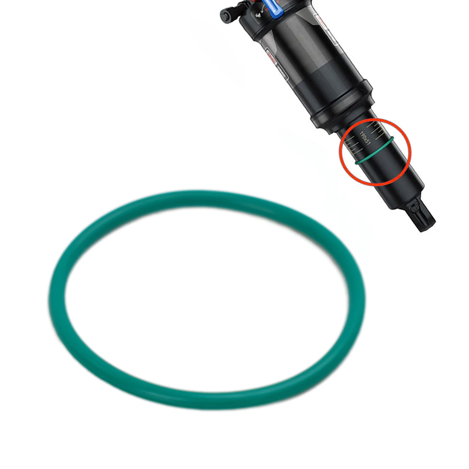 O Ring Sealing Solution for Bike's Rear Shock Absorbers Perfect Fitment with For Fox & For Rockshox at 22 mm Diameter