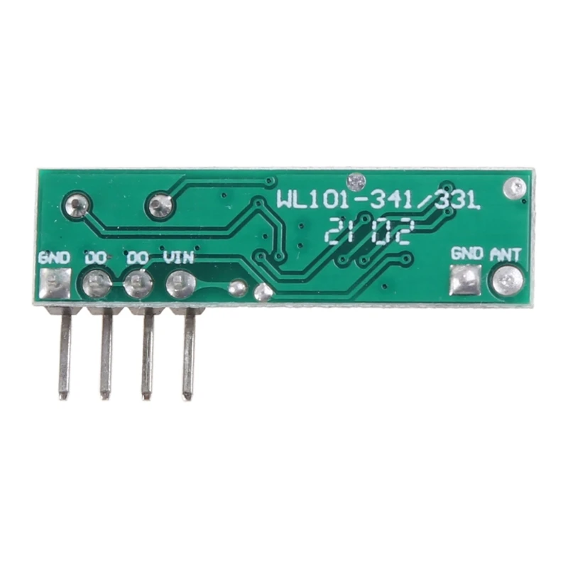 Module Émetteur-Récepteur RF 433 MHz Port Série UART - Transmission Sans Fil Jusqu'à 500m Pour LED Et Contrôle