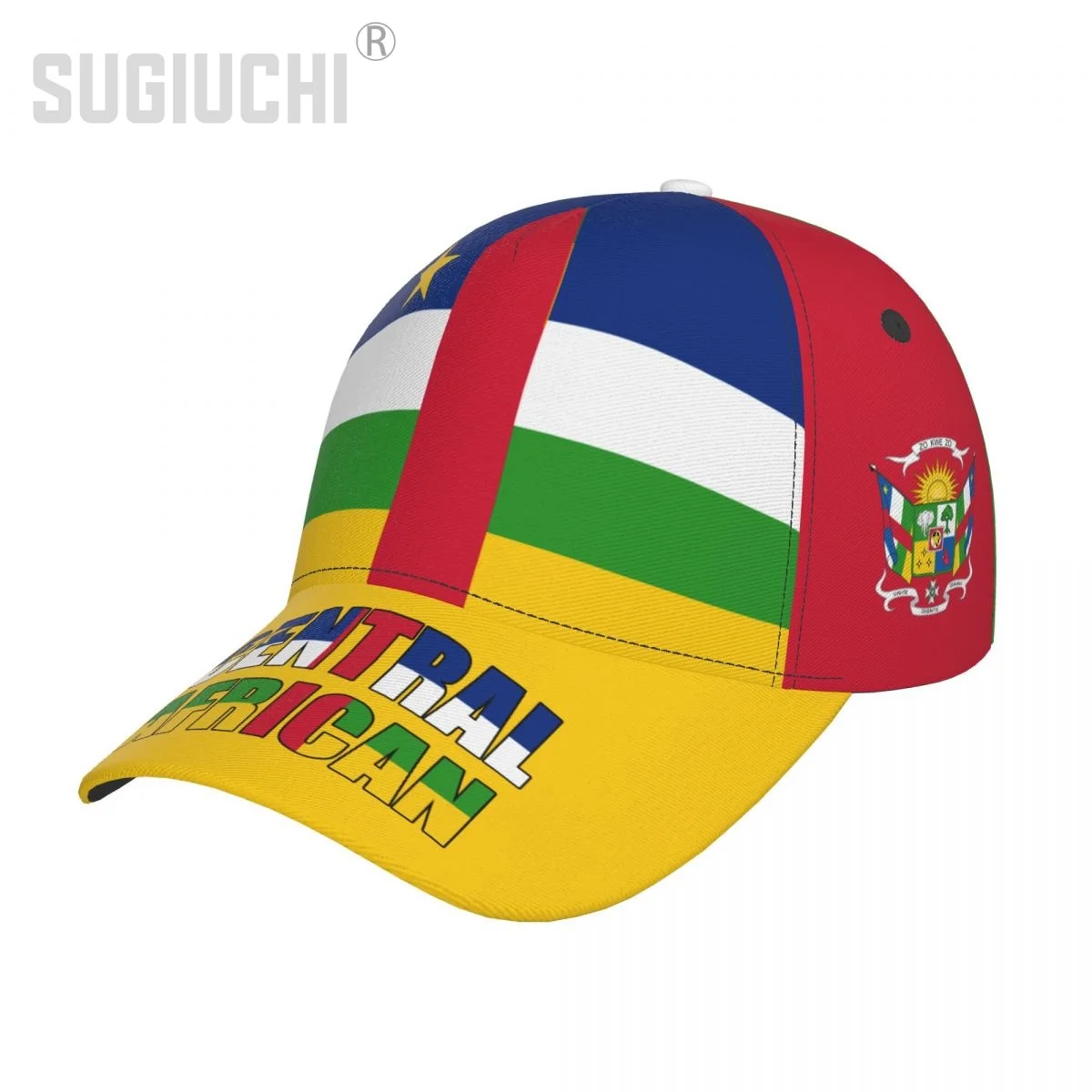 

Unisex Central African Republic Flag Adult Baseball Cap Patriotic Hat for Baseball Soccer Fans Men Women