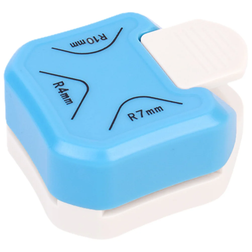 أداة ثقب زاوية متعددة الزوايا للبطاقات الورقية، تصميم قوي صغير، أداة تشذيب الصور سهلة التخزين #3