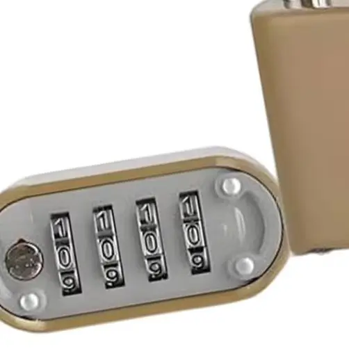 4 Digit Resettable Combination Padlock Zinc Alloy Weatherproof For School Locker Gym Fence Tool Box Door Lock Security