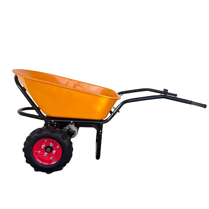 Thickened Household Unicycle Wheelbarrow for Agricultural & Construction Use Sand Waste Electric Tipper Wheelbarrow