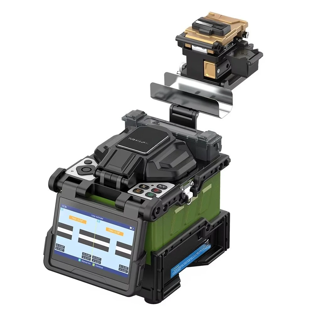 High Quality FX39 6 Motors FTTH Fiber Welding Splicer Used for Fiber Optic Network WiFi CATV PON POE IP Splicing Machine