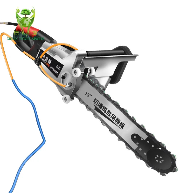 

Factory Price Concrete Cutting Chain Saw Machine Brick Wall Cutting Machine 220v Handheld Cutting Marble Stone Chainsaw Machine