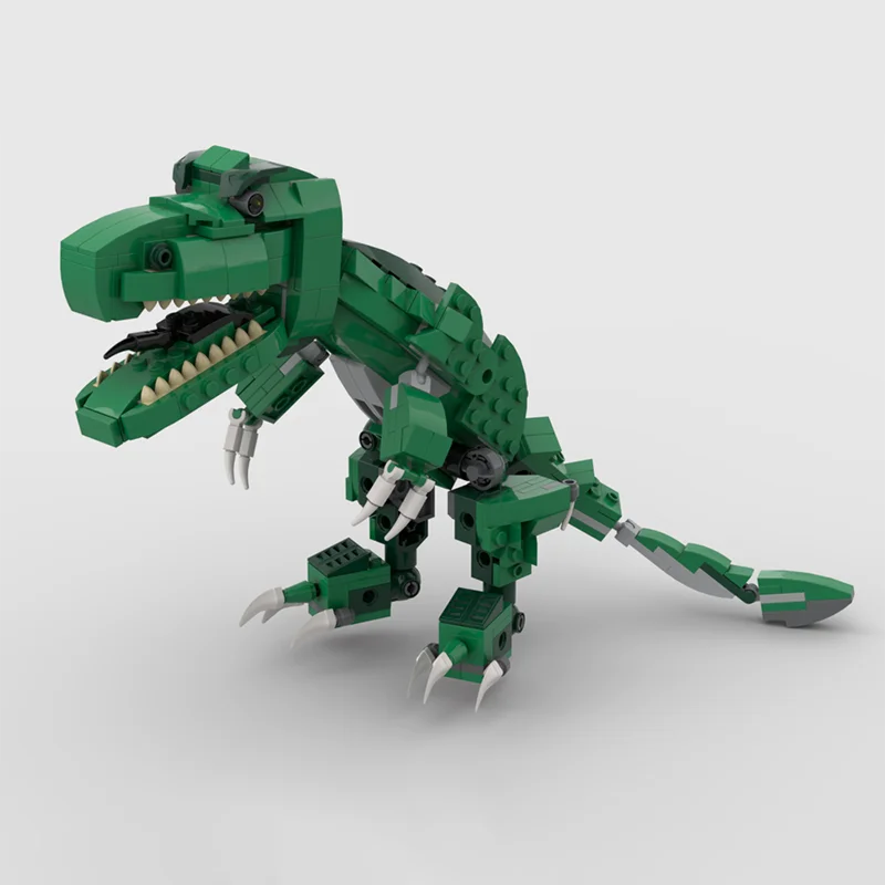 321pcs MOC T Rex Dinosaur Model Building Blocks Architecture Toy Christmas Gifts Brick Kids Education DIY Creative Idea Assemble