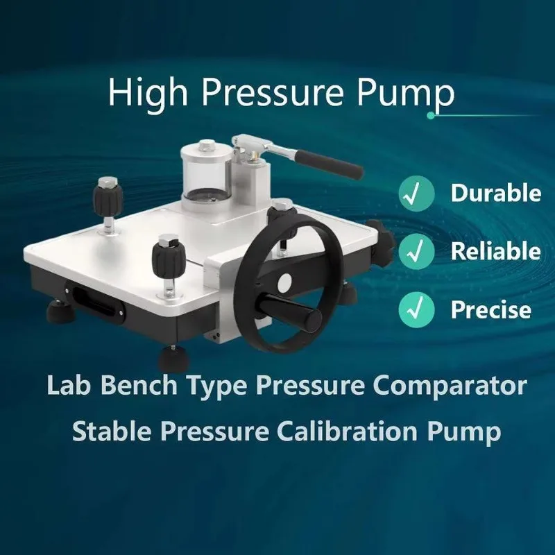 YH160BW Stable Portable Manual Pressure Hand Pump Hydraulic Pressure Generation Pump for Lab Calibration test Bench Hydraulic