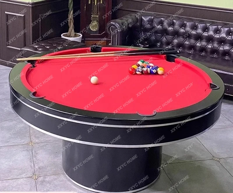 Y Round pool table Marble commercial pool table Adult two-in-one bar KTV party hall