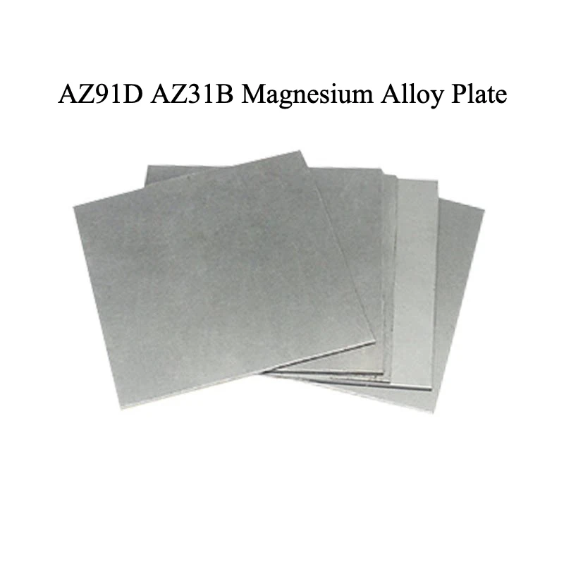 

AZ91D AZ31B Magnesium Alloy Plate 100x200mm Experiment Dedicated Cut Customization Thickness Options