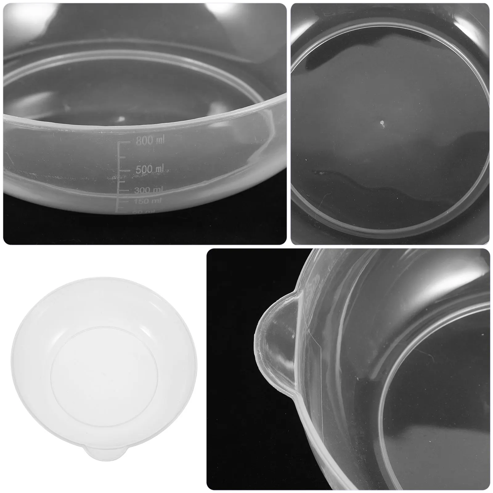 The Circle Kitchen Weighing Pan Tray Samples Weight Dishes Plastic Compact Electronic Scale