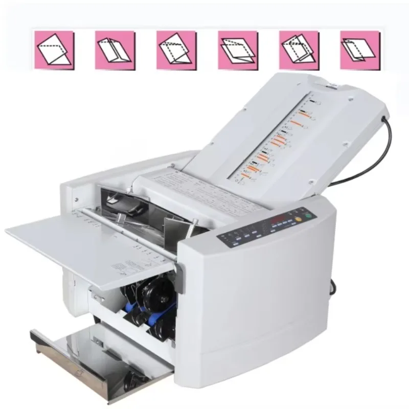 A3 Desktop Automatic Electric Manual Document Office Sheet Folding Paper Folder Machine