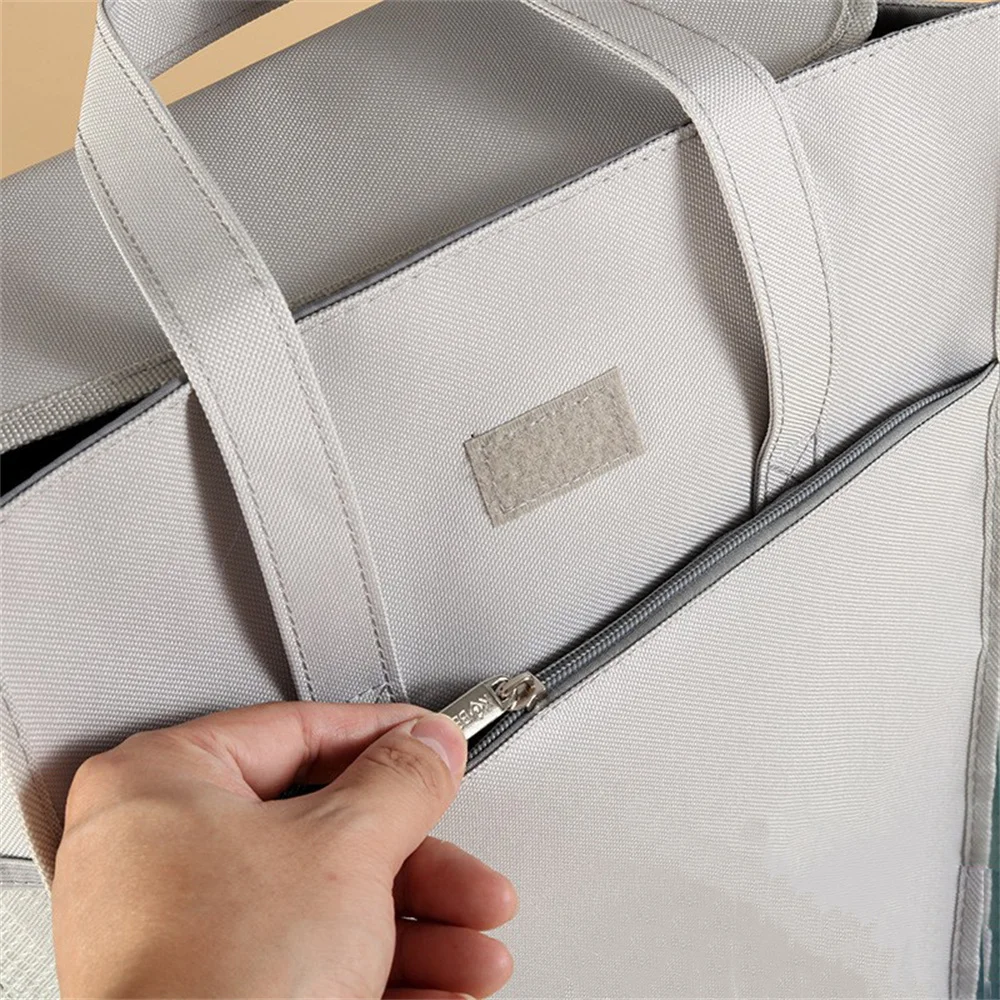 Portable Stereoscopic Learning Bag Large Capacity Waterproof Water Cup File Bag Learning And Tutoring Bag For Students