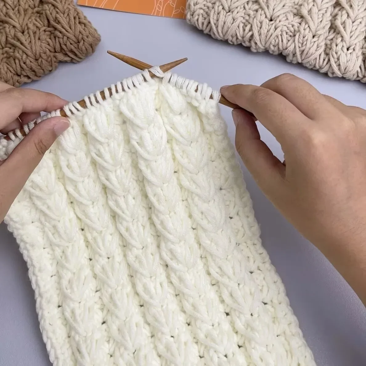 8-Ply عاشق غزل القطن غزل الصوف السميك DIY بها بنفسك اليد وشاح محبوك غزل إبرة الحليب غزل القطن المواد الحرفية اليدوية