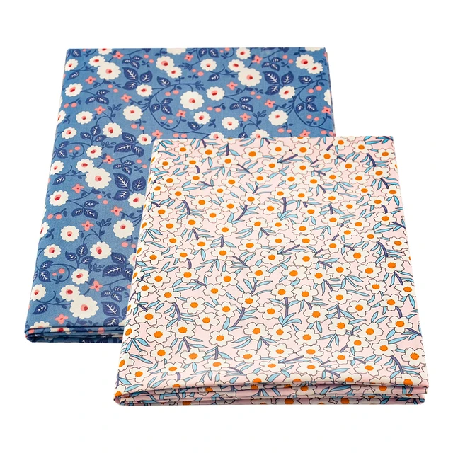 2 Teile/lose 40cm x 50cm Pre-cut Fett Viertel Schöne Bunte Qualität Gedruckt Baumwolle Stoffe Patchwork Quilten tuch für DIY Nähen – Detail 40