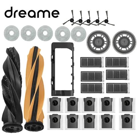 Dreame X50 Ultra / S40 Enhanced Edition 로봇 진공 청소기 액세서리 메인 롤러 사이드 브러시 Hepa 필터 걸레 먼지 봉투 부품