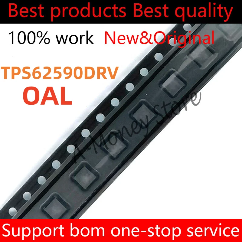 

(10pcs)TPS62590DRV 62590 OAL 0AL QFN