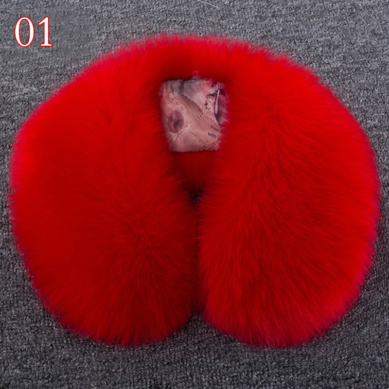 Winter Faux Fur Scarf Soft Imitation Fur Collar Jacket Coat Hat Decor Multicolor Strip Soft Hood Fur Collars Shawl Warm Scarves