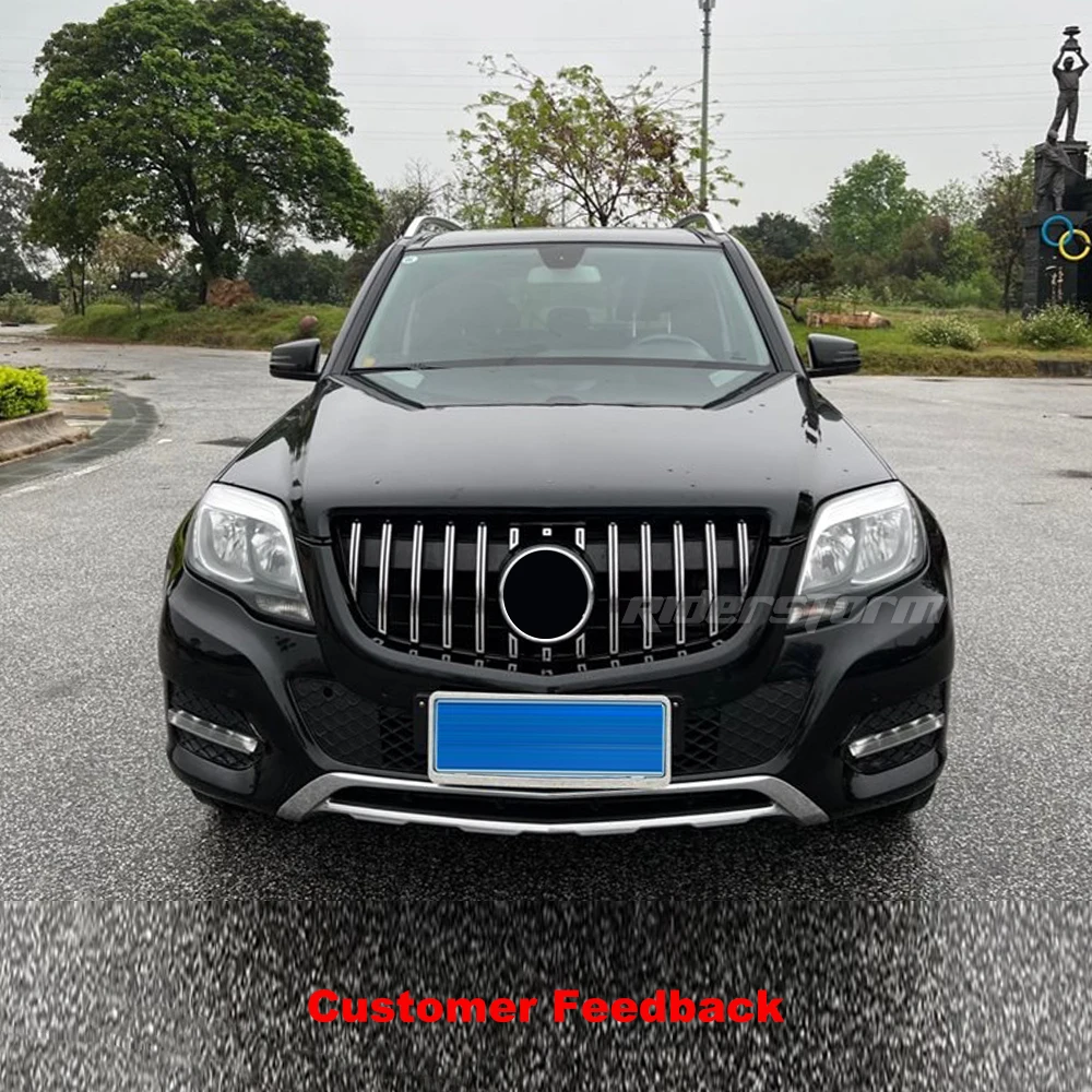 2013 2014 2015 For GLK X204 GT Grille Grill For Mercede X204 Grille SUV GLK250 GLK300 GLK350 X204 Mesh Gt grill