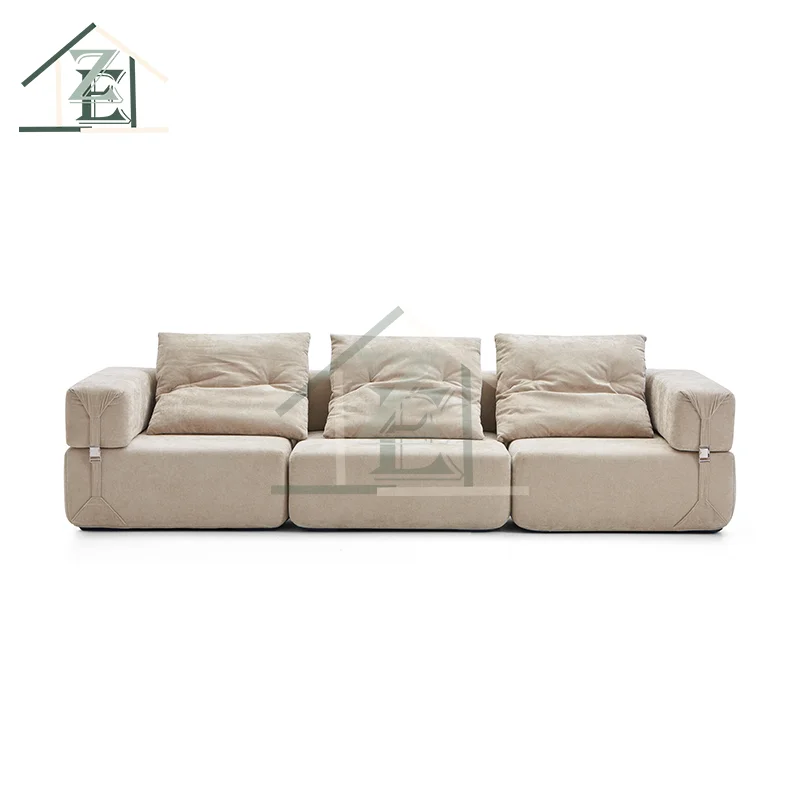 Foshan factory price compression sofa Vacuum Modern Couch Furniture Sofa