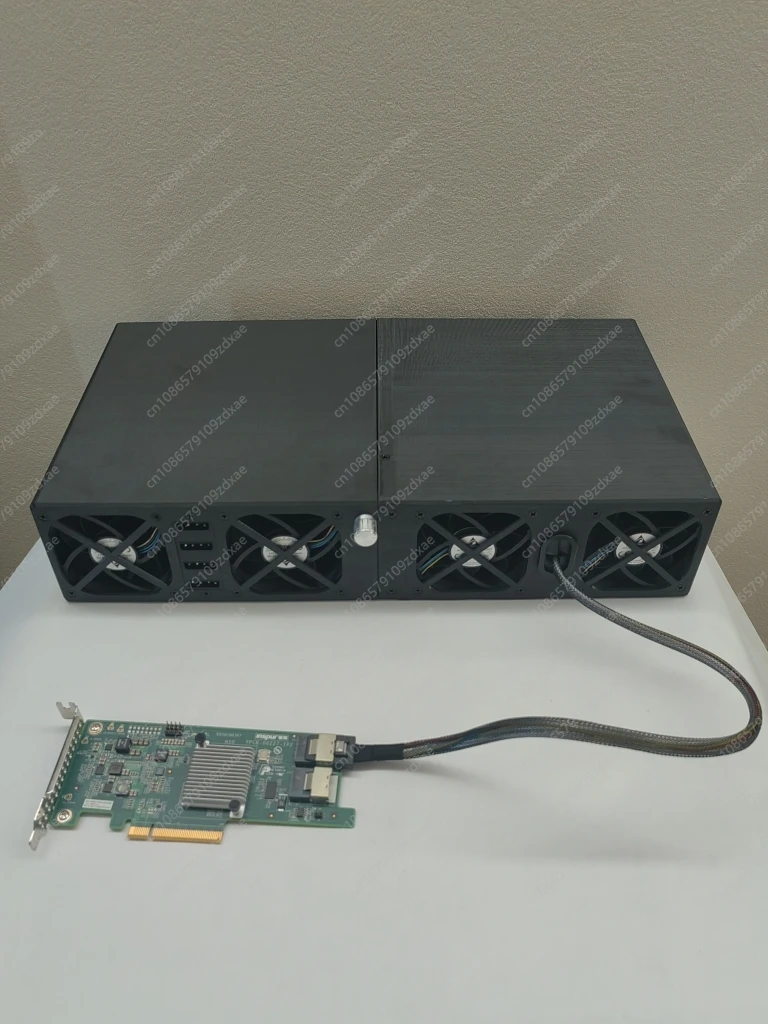12G SAS 12-Bay Expansion Enclosure NAS External Storage JBOD Daisy Chain Cages