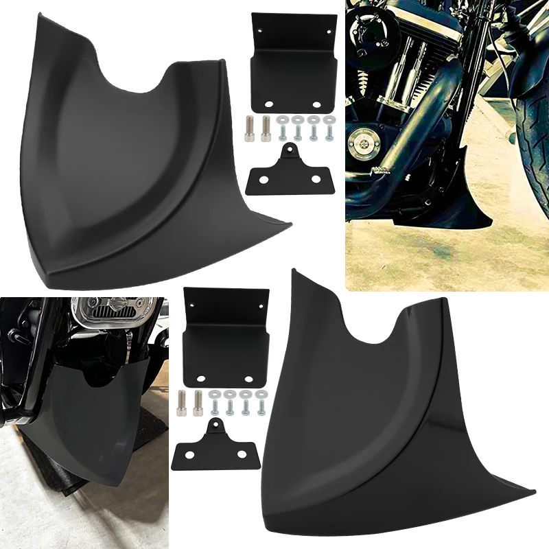 Motorrad-Frontspoiler, Unterer Luftdamm, Kinnverkleidung für Harley Sportster XL 48 883 1200 2004-2026 Zubehör
