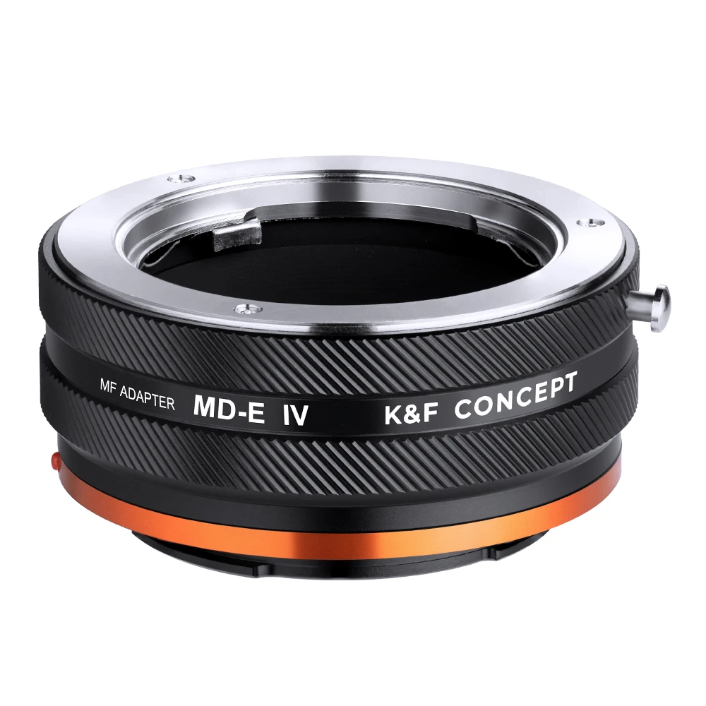 K&F Concept MD to E IV Pro Lens Adapter MINOLTA MD MC SR to Sony a6000 a5000 A7C A7C2 A1 A9 A7S A7R2 A73 A7R4 A7R5