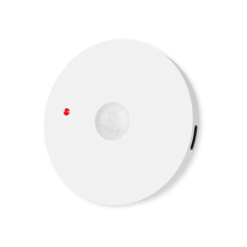 

B47C Tuya Умный датчик движения человека Wi-Fi Длительный PIR Звуковая световая сигнализация с люминесцентом Безопасность Защита Пульт дистанционного управления