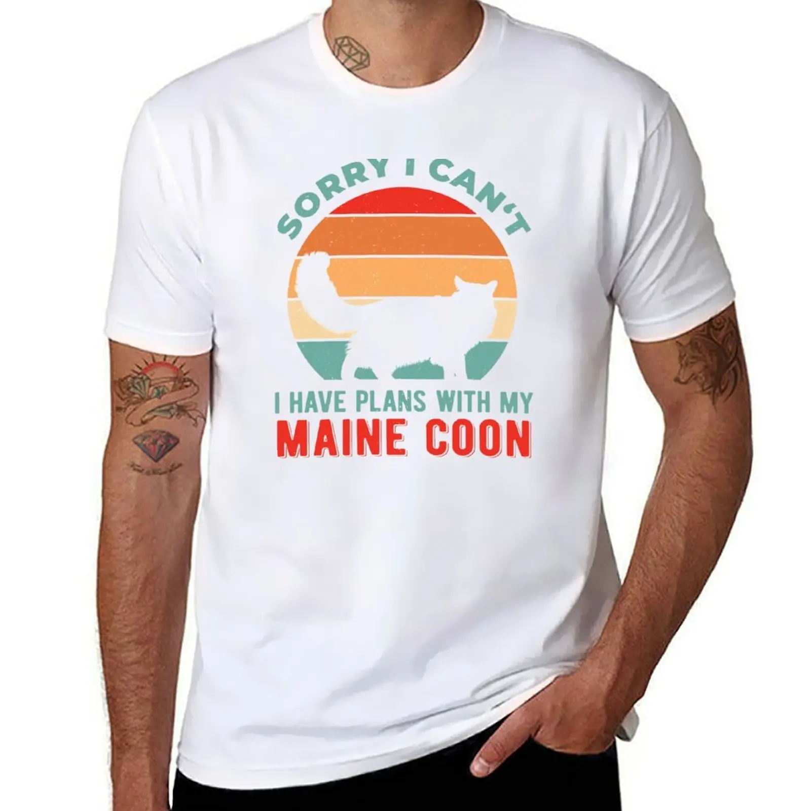

Maine Coon T-Shirt t shirts for man graphic tees t shirts with prints T-Shirt