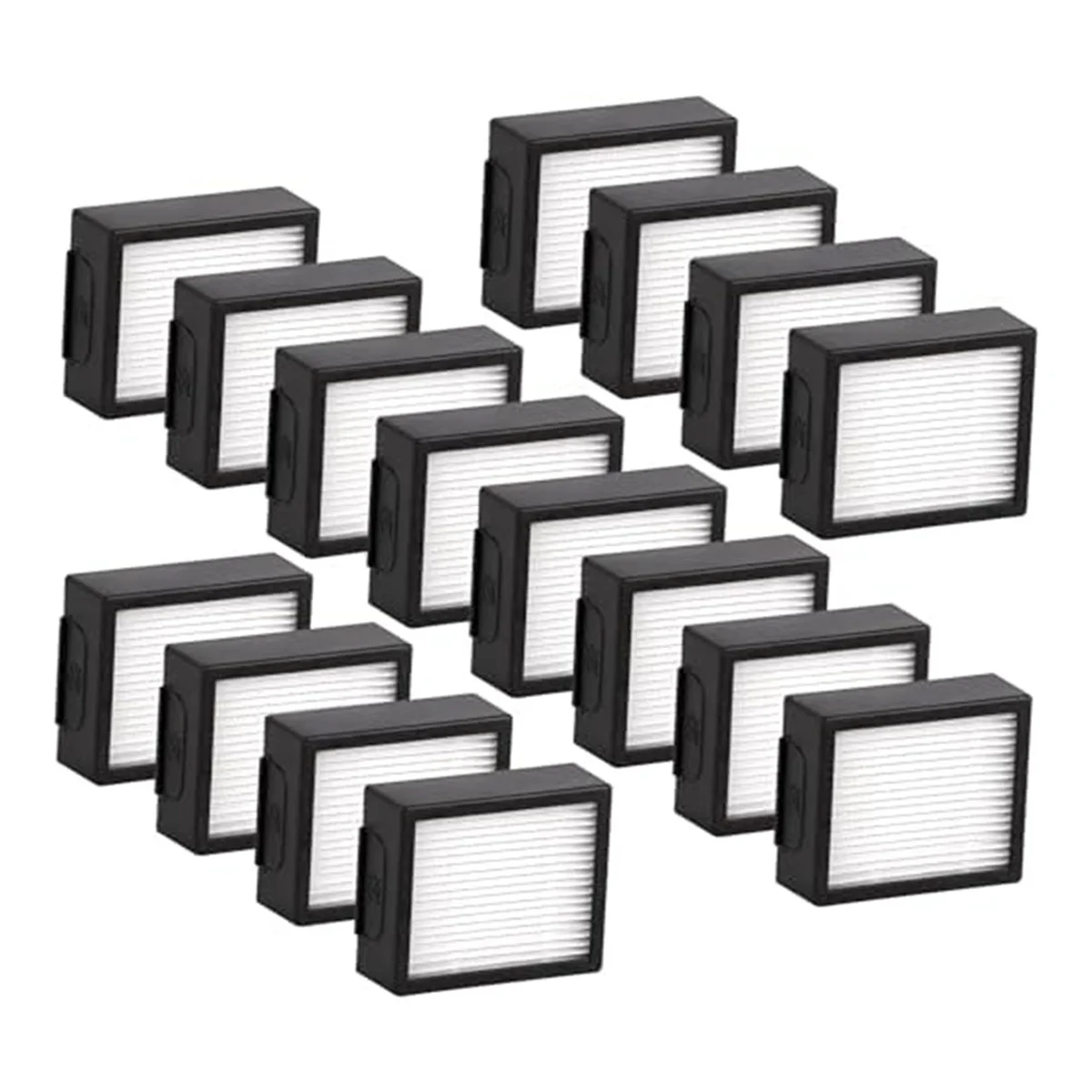 16 Stück Ersatz-Hepa-Filter für Irobot Roomba Combo J7 J9 Roboter-Staubsauger Hepa-Filter Zubehör-Kit