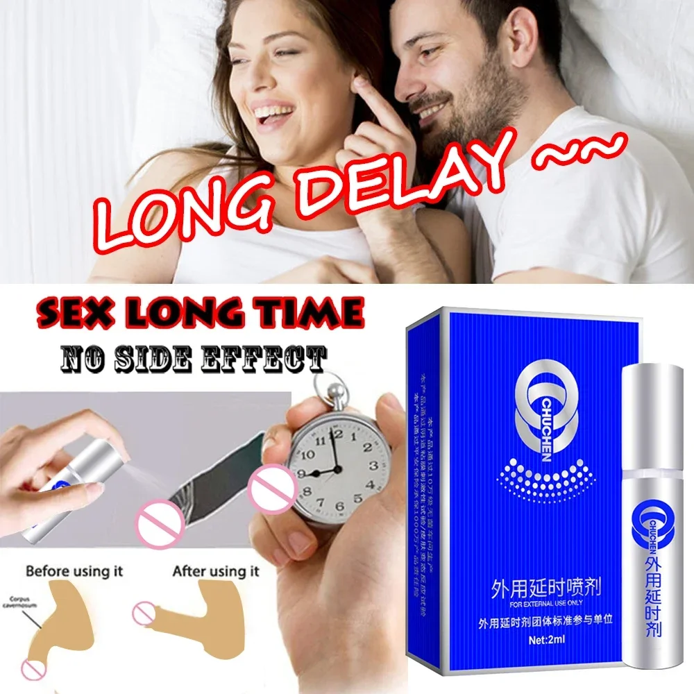 Men Long-lasting Sex Time Delay Spray Man Male External Use Anti Premature Ejaculation Prolong Penis Enlargment  Adult Products