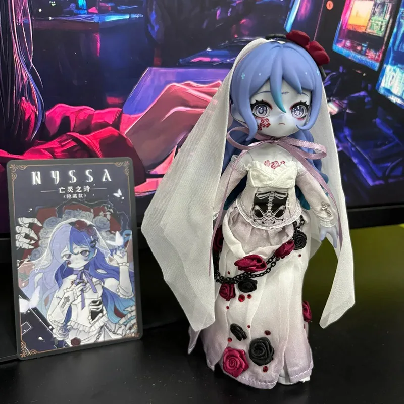 

Nyssa Bizarre Nightmare Series 1/12 Bjd Blind Box Mystery Box Dolls Kawaii Action Anime Figure Toys Gift In Stock