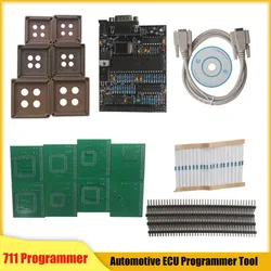 Best Quality Automotive ECU Programmer Tool MC68HC11 For Motorola 711 Programmer ELT 4 in 1 full Adapters FLASH programming