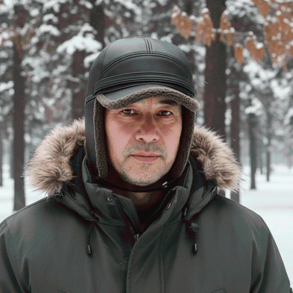 Warm Trucker Cap Thickened Winter Baseball Cap Ear Protection Soft Fleece Lined Cap Adjustable Insulated Earflap Dad Hat Camping