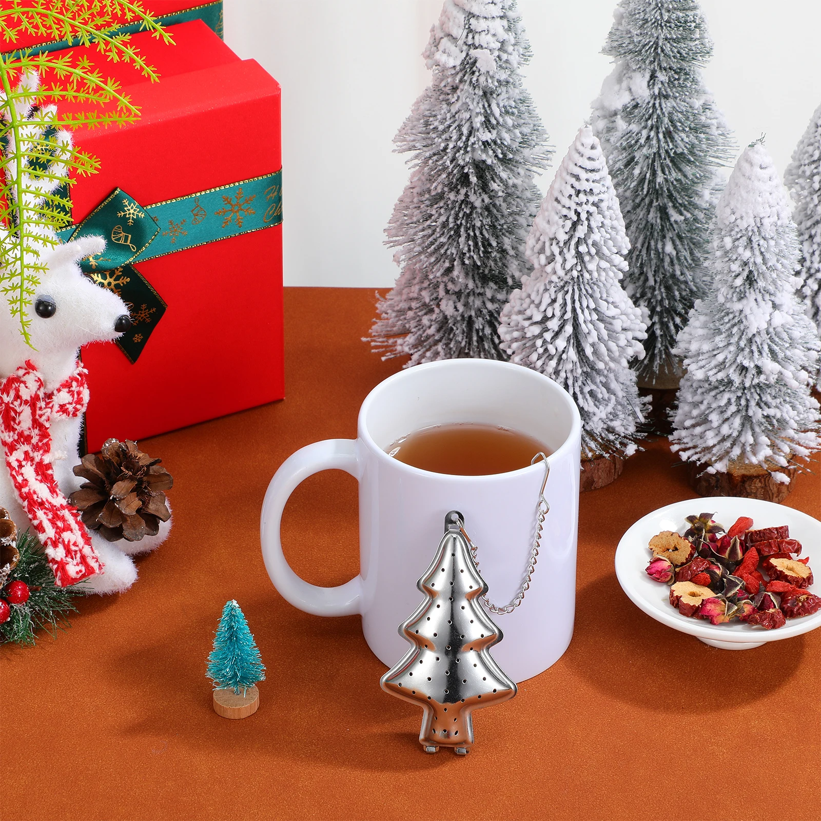 

Cabilock 6 Pack Stainless Steel Tea Infuser for Loose Leaf Tea Brewing Tool Strainer