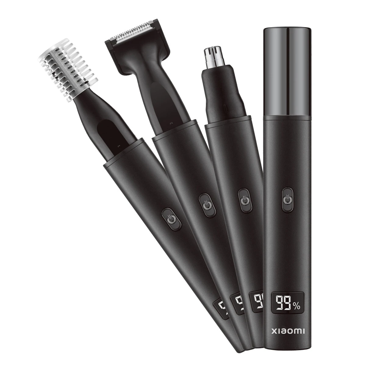 NEW XIAOMI 3 in 1 Electric Hair Trimmer for Nose Men Painless Rechargeable Sideburns Eyebrows Beard Hair Clipper Shaver view 3