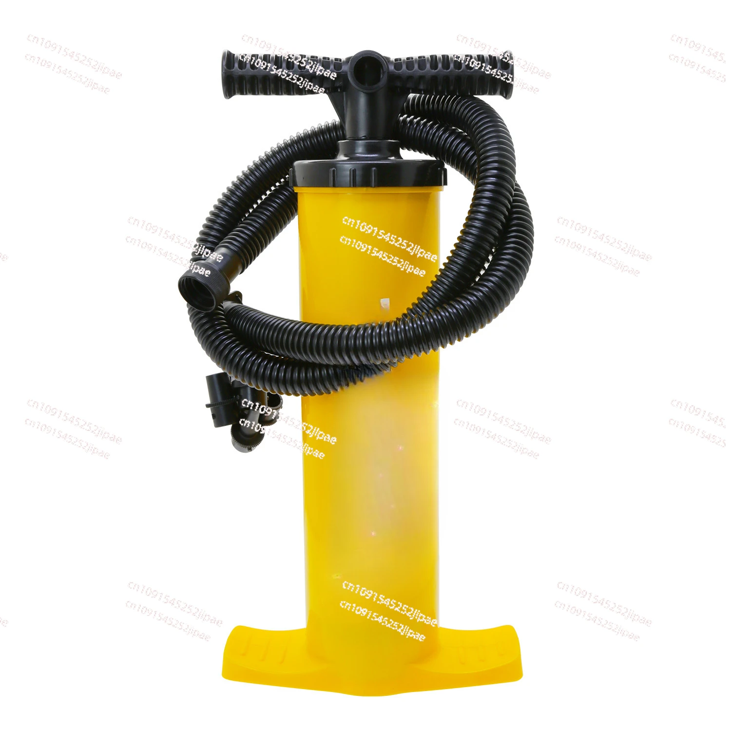 4L Yellow Bidirectional Air Pump Inflatable Tent Sail Paddle Fishing Boat Hand Blows Inflator Pump