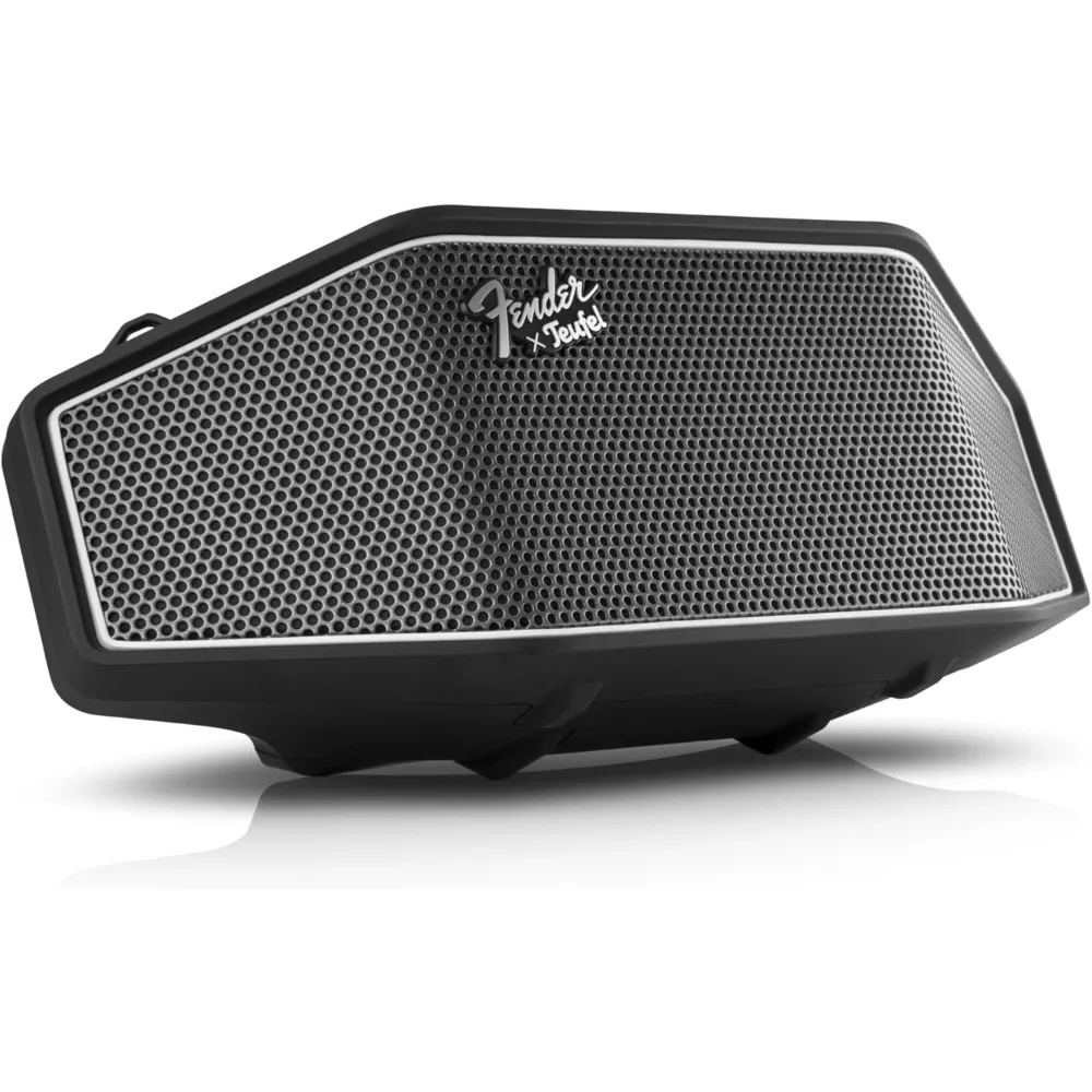 Fender x  ROCKSTER CROSS Portable Wireless Bluetooth Speaker – Rugged, Waterproof, 16 Hours of Battery, Powerful Stereo Sound, S