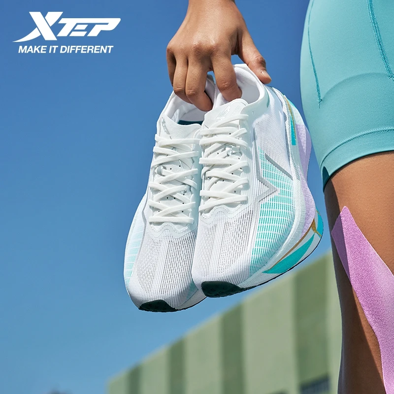 Xtep Shyft PRO Damen Professionelle Stabilitätsschuhe mit weicher Carbonplatte, Dämpfung, bequem, schweißabsorbierend, Marathonschuhe 874118110088