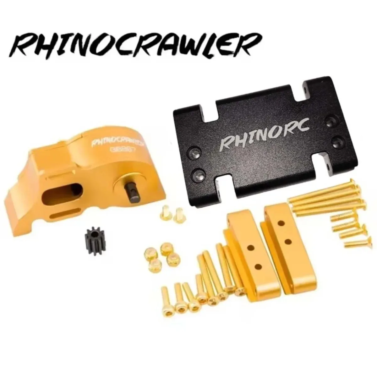 

RhinoCrawler GB867 V2 LightWeigth Коробка передач Набор шестерен 1/10 RC Гусеничный автомобиль Низкий центр LCG Шасси MOA