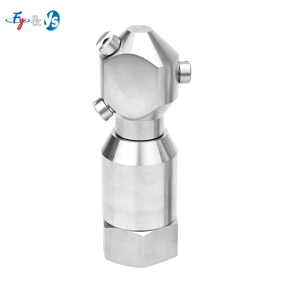 

Поворотная чистящая насадка 1/2 "-1", ударная бутылка на 360 градусов, контейнер для мытья, вращающаяся головка 3/4, автоматическая очистка вращающегося резервуара