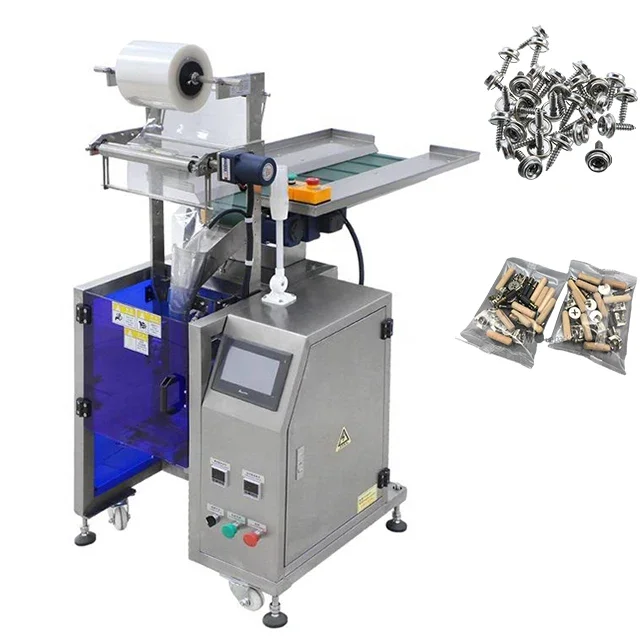 Multifunctional packaging machine automatic hardware screw counting packaging