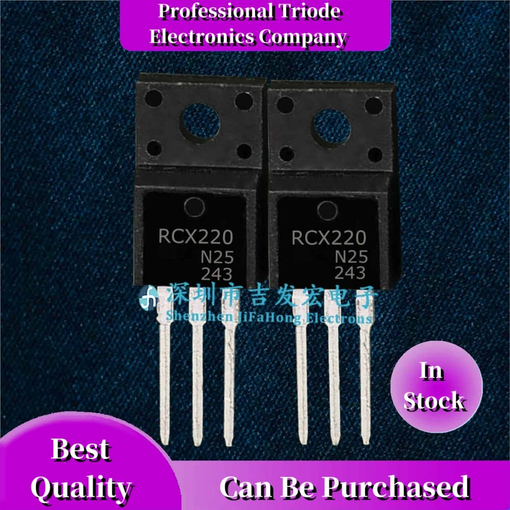 10PCS RCX220N25  TO-220F 250V 22A  Best Quality   Can Be Purchased