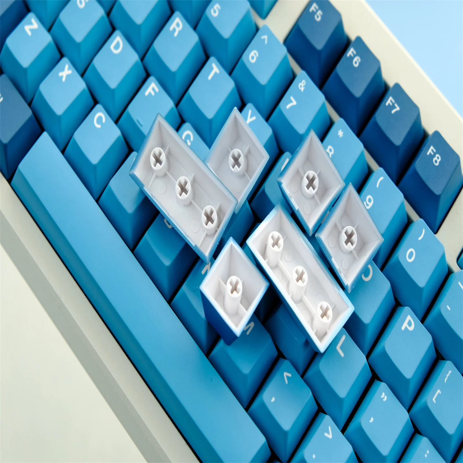 GMK Devil fish Keycaps Set 129 Keys PBT Keycaps Cherry Profile DYE-SUB Personalized GMK Keycaps For Mechanical Keyboard