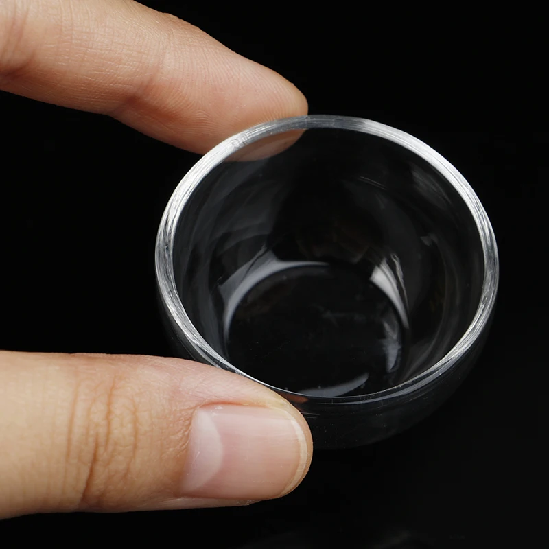 1/12 دمية مصغرة الملحقات طبق الحساء الزجاجي محاكاة لعبة الطبق #5