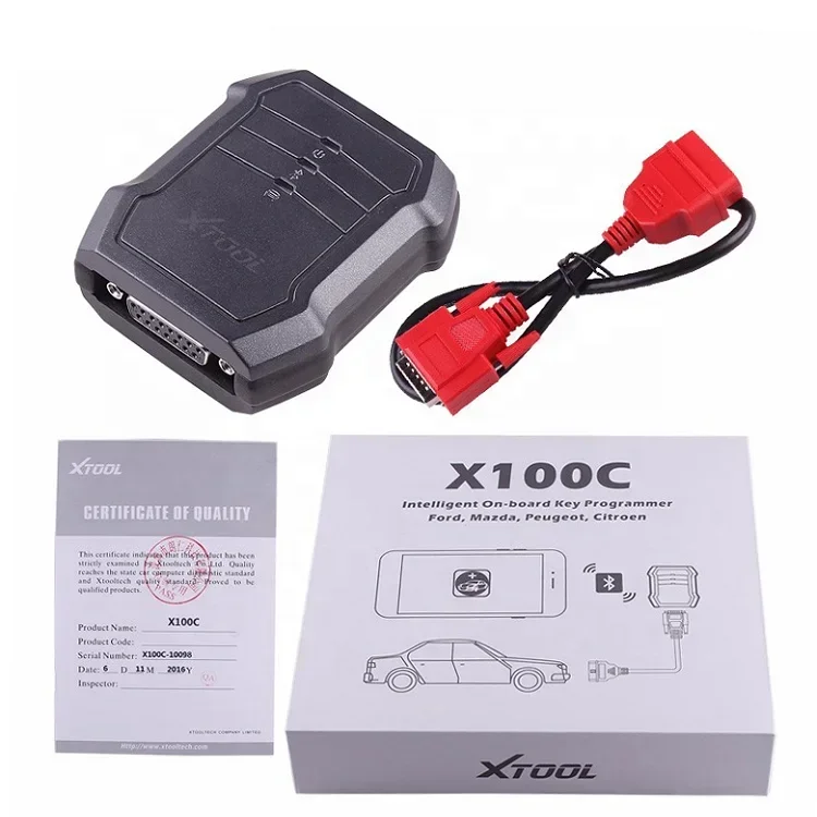Newest Scanner Auto Key Programmer XTOOL X100C Car Diagnostic