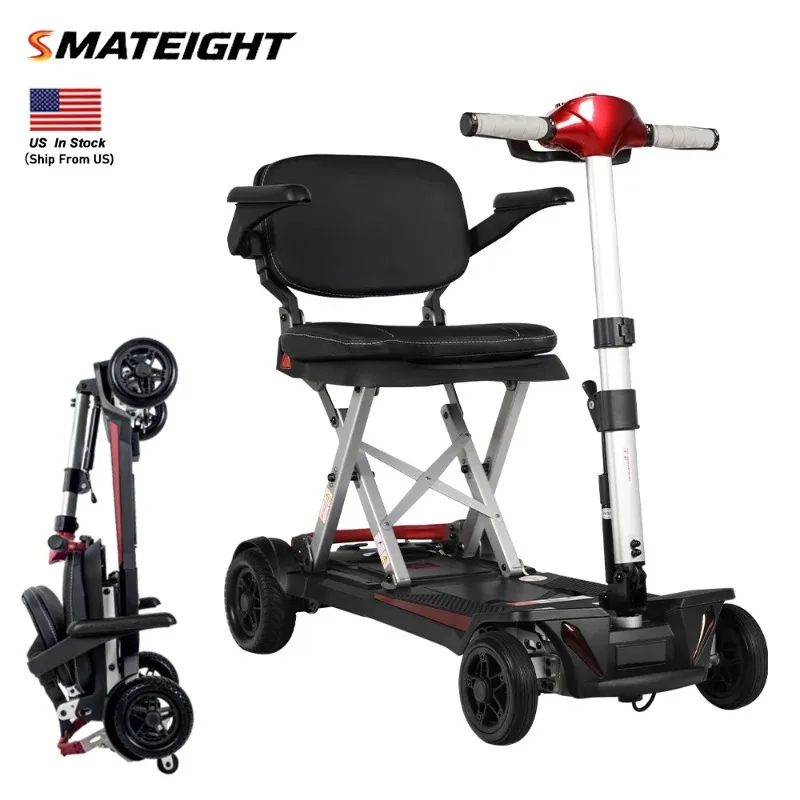 

Manaul Folding Scooter M2085 Red For Senior's Easy Travel With Competitive Price