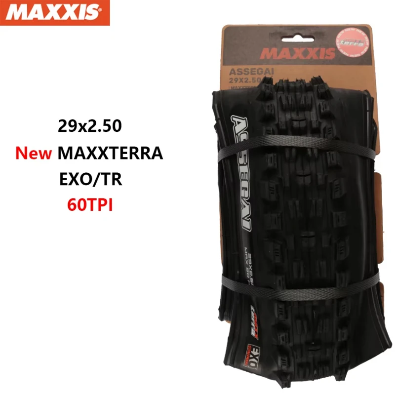 MAXXIS ASSEGAI Original TUBELESS READY EXO Anti Puncture Bicycle