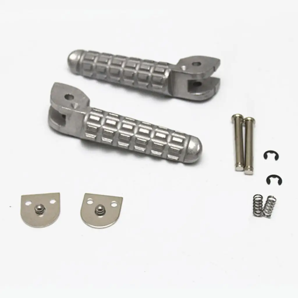 قطعتان من مساند القدم البديلة باللون الفضي لـ 09-13 696 #5